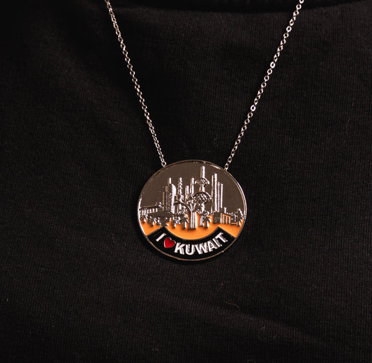 I Love Kuwait Brooch - Kuwait Souvenirs