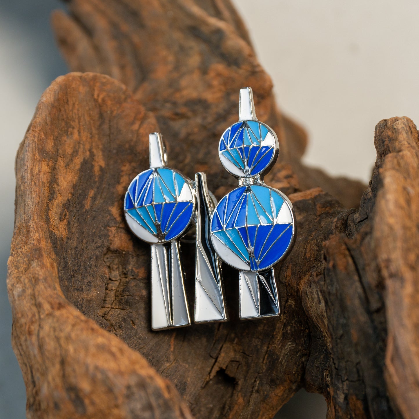 Kuwait Towers Brooch/Necklace