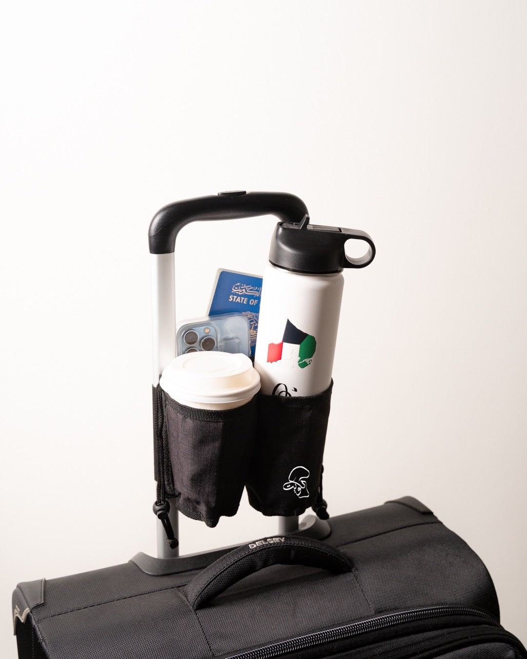 Luggage Travel Cup Holder - Kuwait Souvenirs
