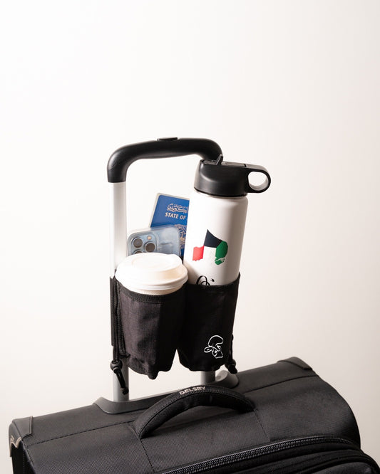 Luggage Travel Cup Holder - Kuwait Souvenirs