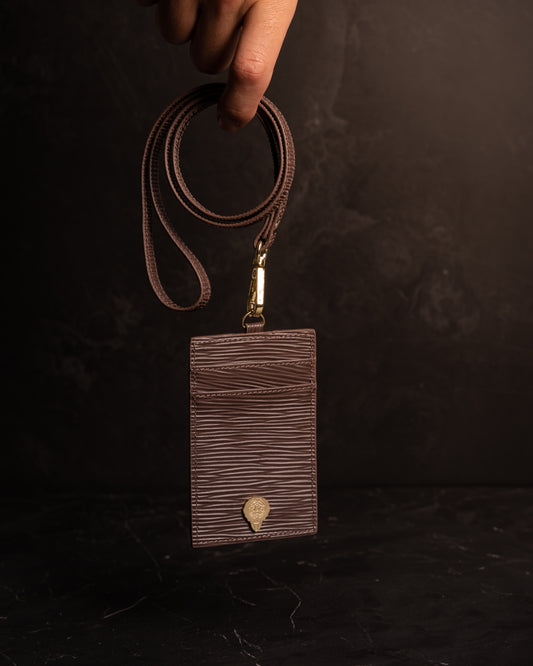 Premium Leather Id Holder - Kuwait Souvenirs