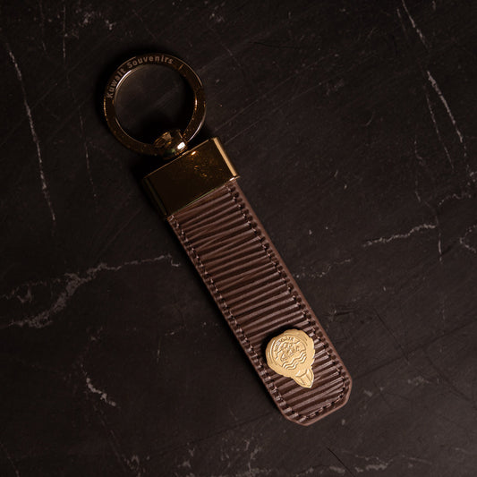 Premium Leather Keychain - Kuwait Souvenirs