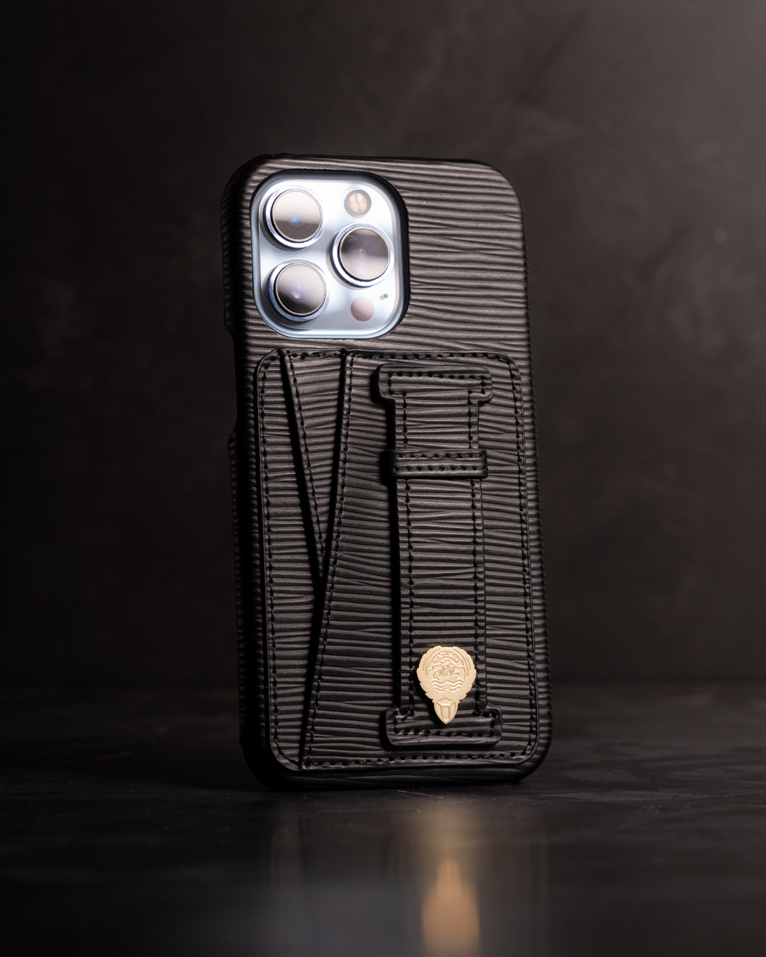 Premium Leather Phone Case With Wallet - Kuwait Souvenirs