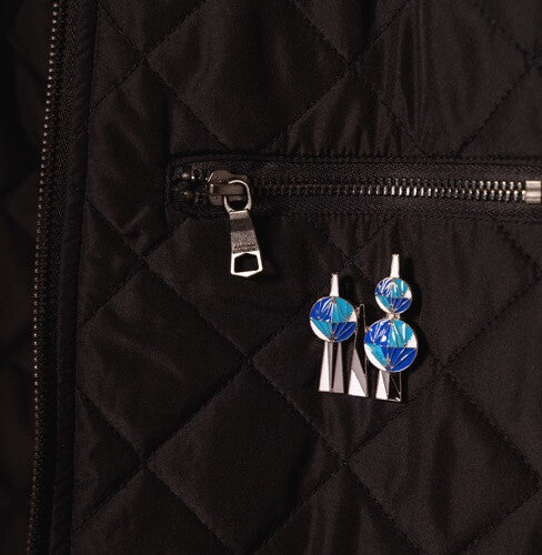 Kuwait Towers Brooch/Necklace - Kuwait Souvenirs