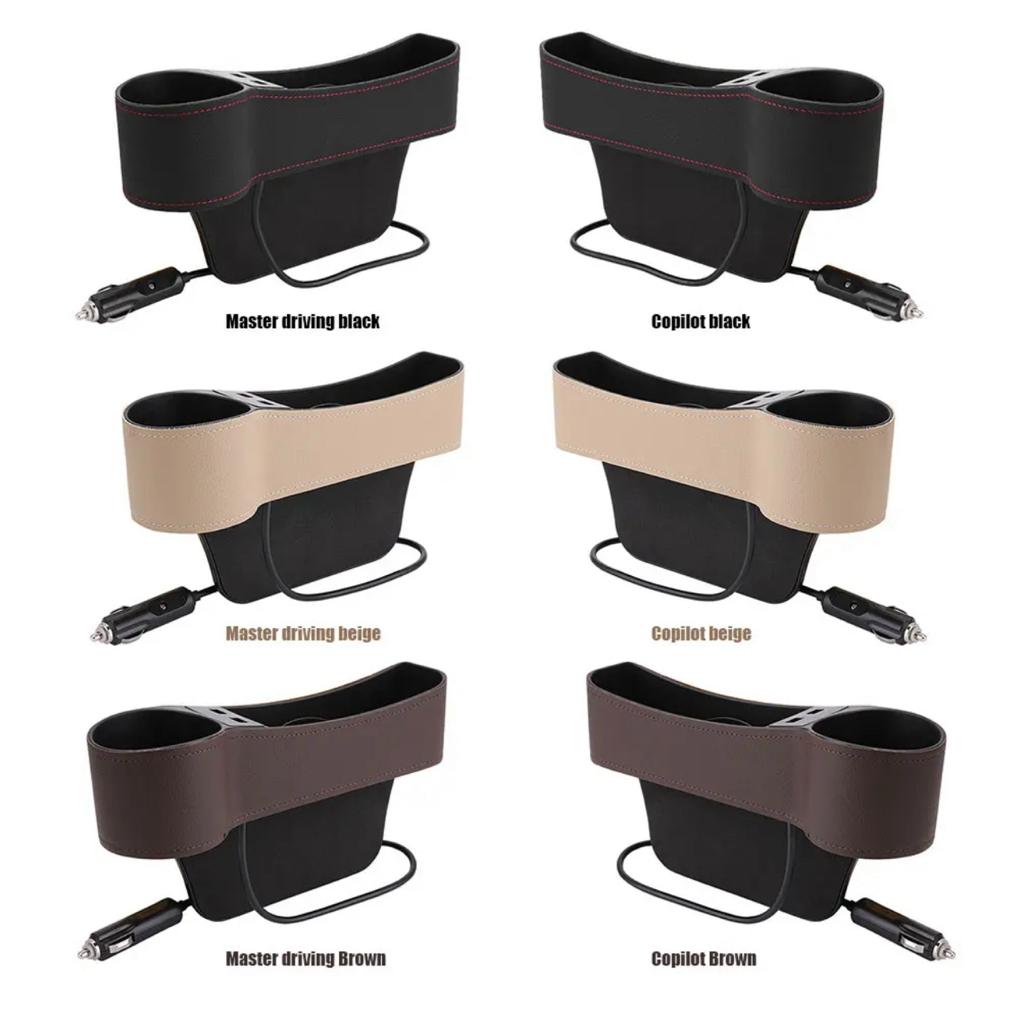 Car Seat Organizer with usb - Kuwait Souvenirs