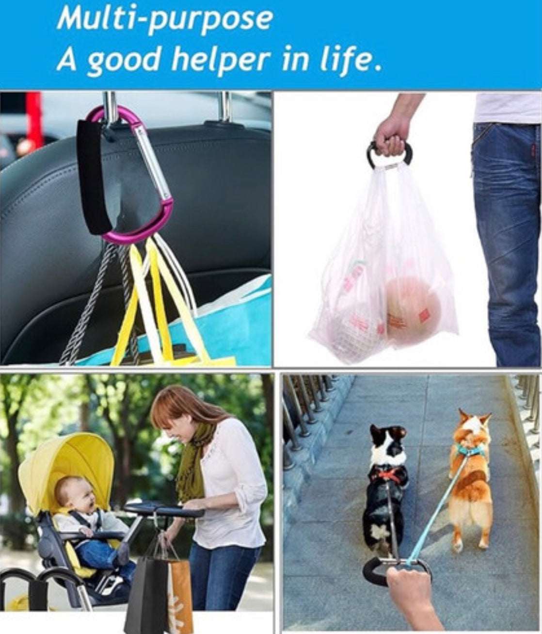 Stroller Hook Clip - Kuwait Souvenirs