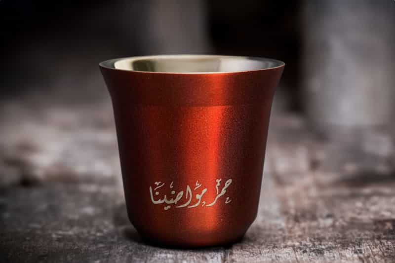 كوب اسبريسو احمر الكويت