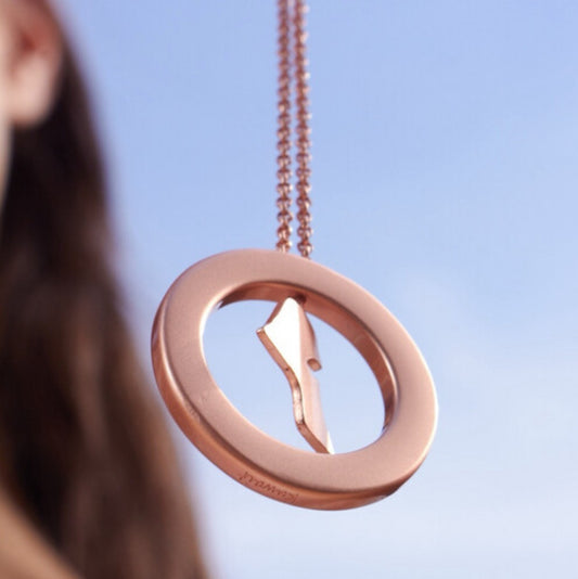 Rose Gold Necklace - Kuwait Souvenirs