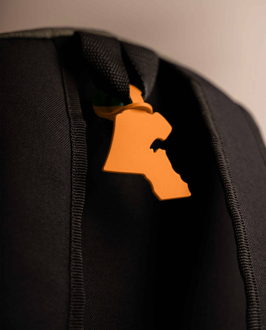 Kuwait Map Luggage Tag - Kuwait Souvenirs