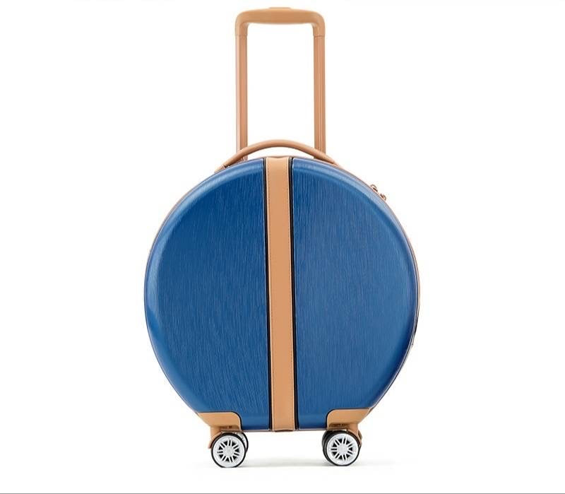 Luxury Round Carry-on Luggage Bag - Kuwait Souvenirs