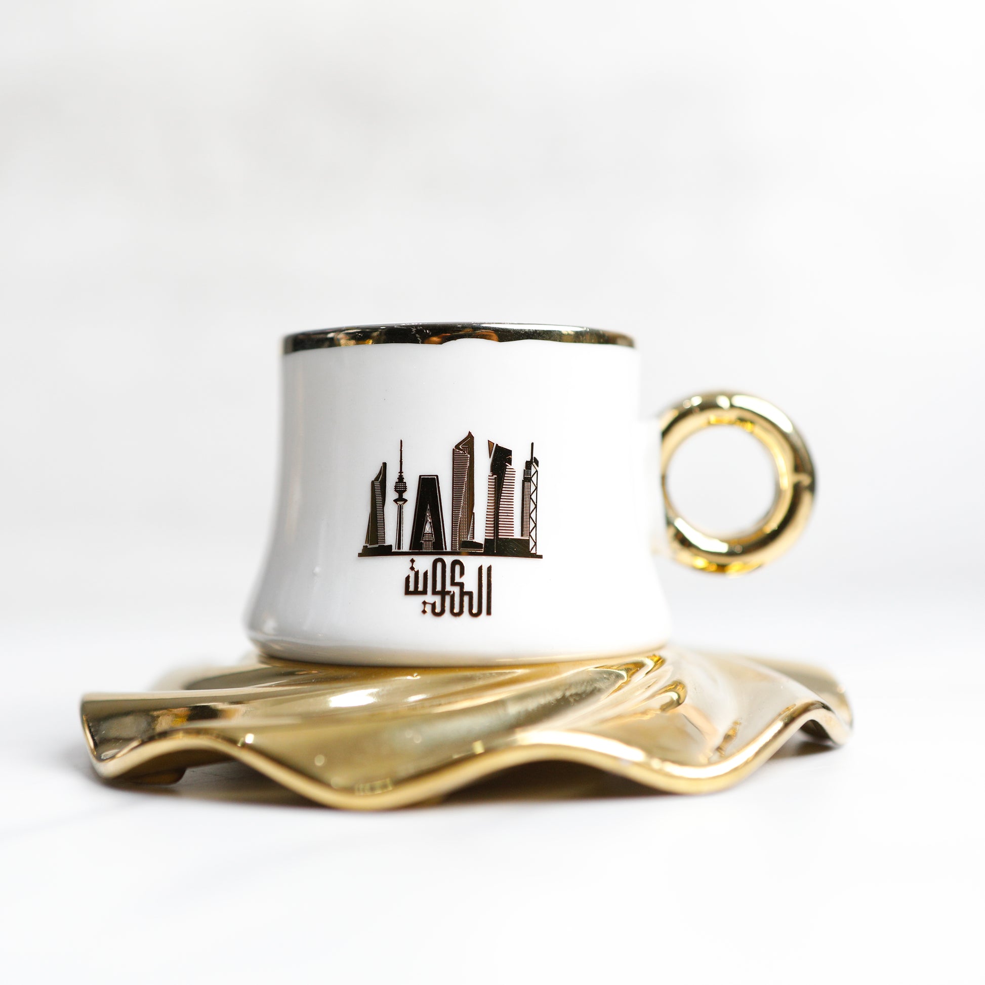 الكويت طقم فنجان قهوة تركي