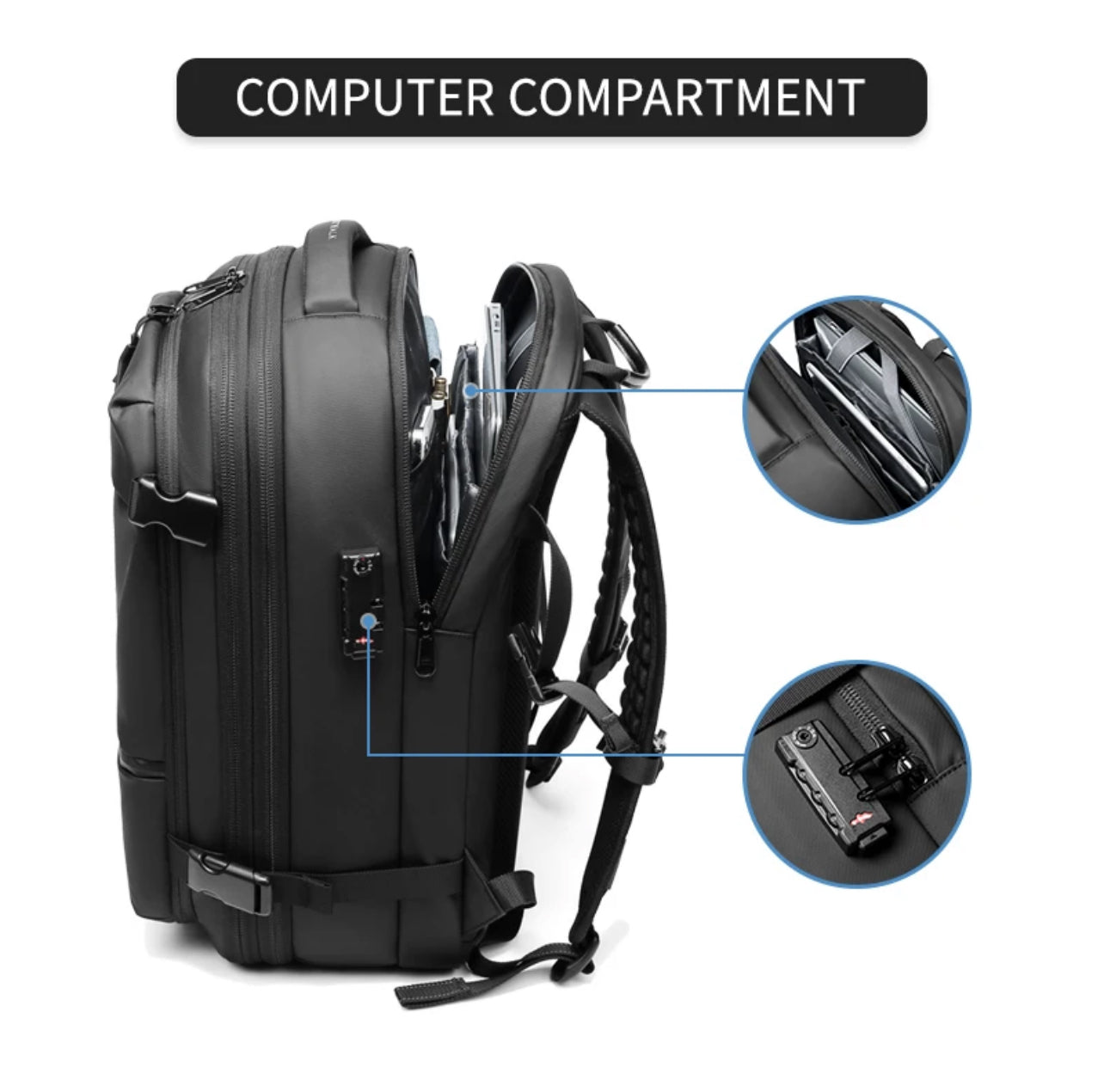 شنطة ظهر سحب هواء