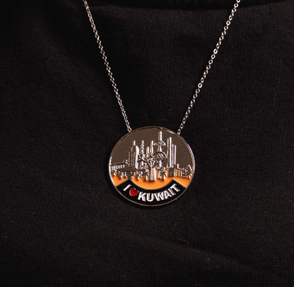 I Love Kuwait Brooch - Kuwait Souvenirs
