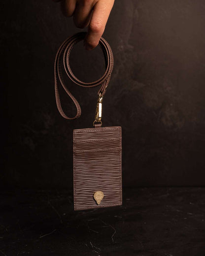 Premium Leather Id Holder - Kuwait Souvenirs