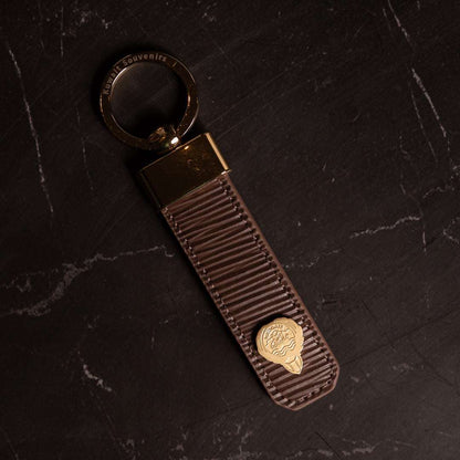 Premium Leather Keychain - Kuwait Souvenirs