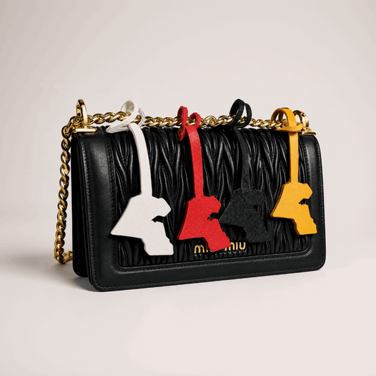Premium Leather Tag - Kuwait Souvenirs