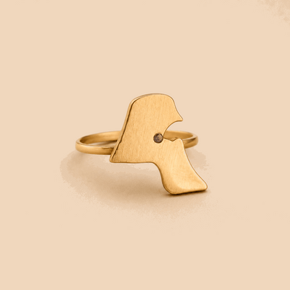 Gold Plated Ring - Kuwait Souvenirs