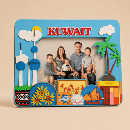 photo frame 2 in 1 - Kuwait Souvenirs