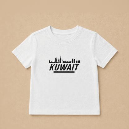 Kuwait City Skyline T-shirt - White - Kuwait Souvenirs