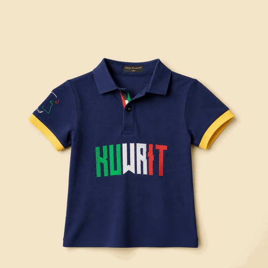Kuwait Polo Shirt Embroidery - Kuwait Souvenirs