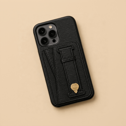Premium Leather Phone Case With Wallet - Kuwait Souvenirs
