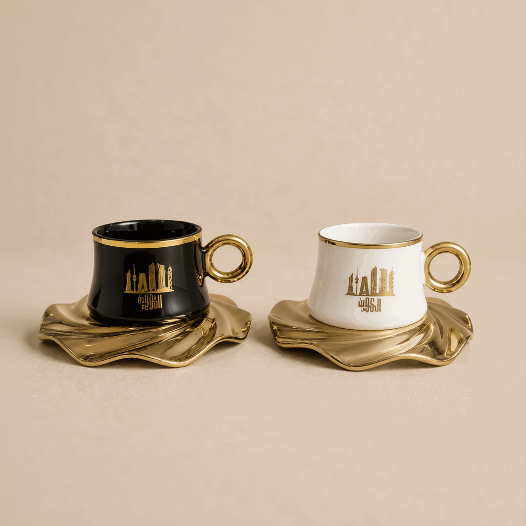 Turkish Coffee set 100 ml - Kuwait Souvenirs
