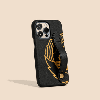 Leather iPhone Case With Grip - Kuwait Souvenirs