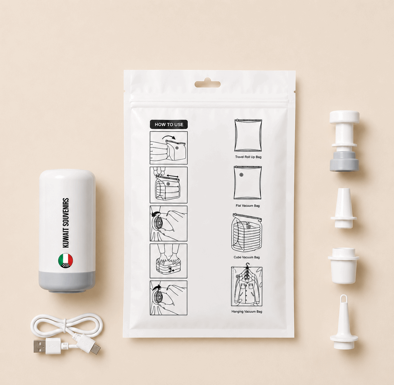 Portable Vaccum - Kuwait Souvenirs