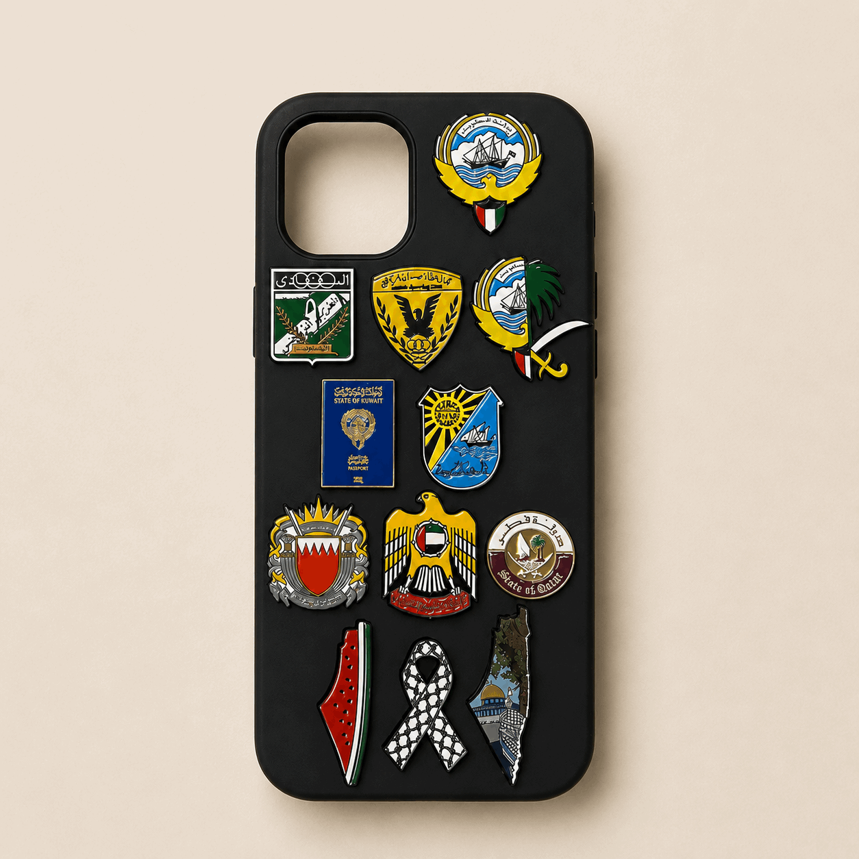 Metal Sticker - Kuwait Souvenirs