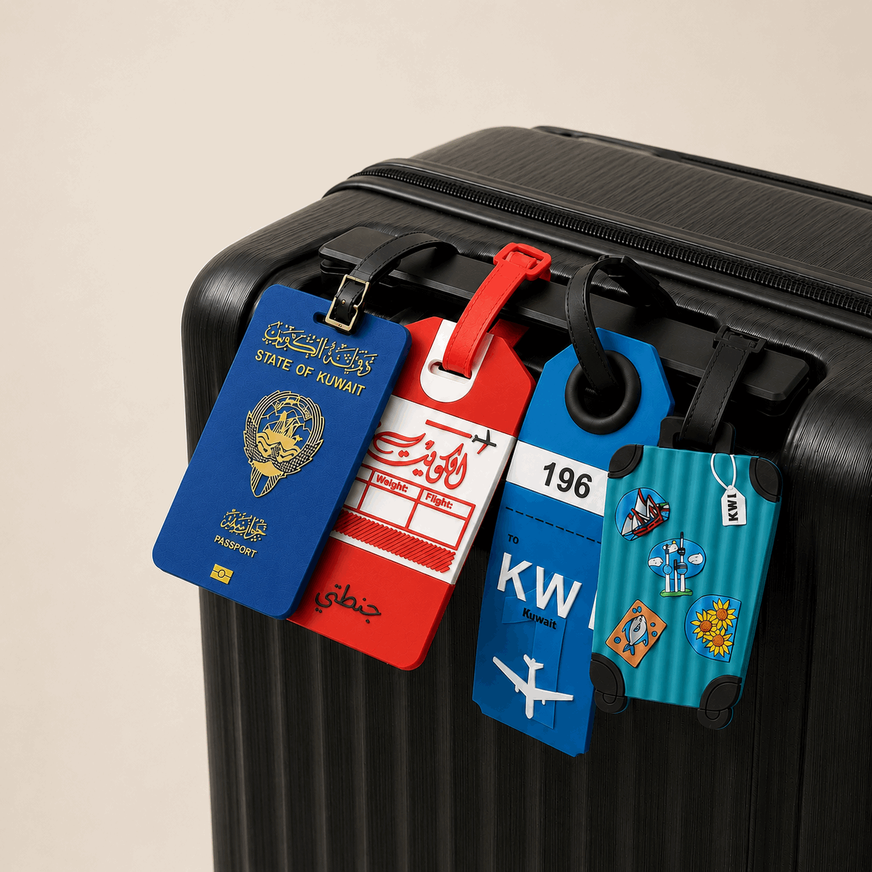 Luggage Tag - Kuwait Souvenirs