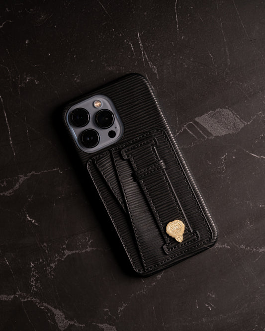 Premium Leather Phone Case With Wallet - Kuwait Souvenirs