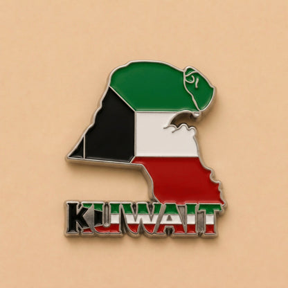 Kuwait Map Magnet - Kuwait Souvenirs