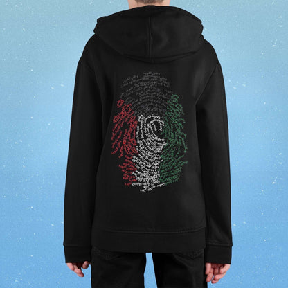 Kuwait Hoodie Fingerprint National Anthem