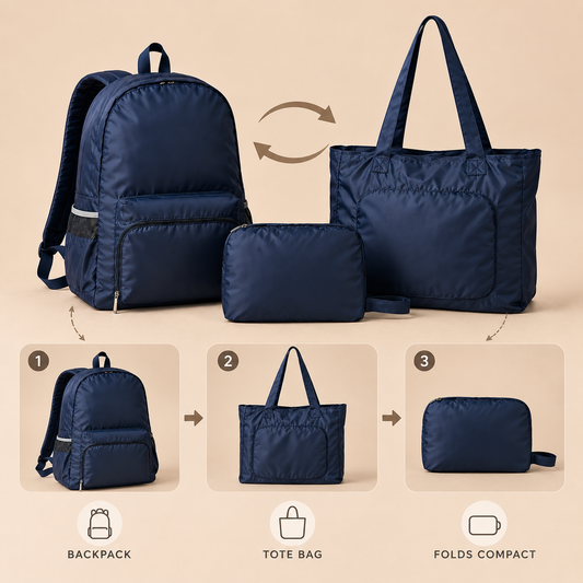 Ultra Light tote / backpack جنطة خفيفة ٢ في ١