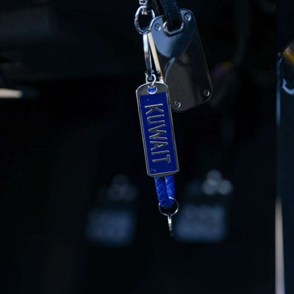 rope leather keychain - Kuwait Souvenirs