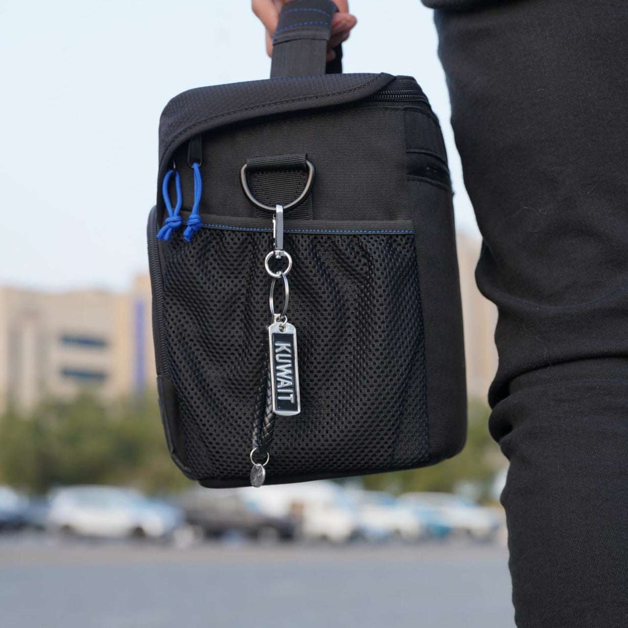 rope leather keychain - Kuwait Souvenirs