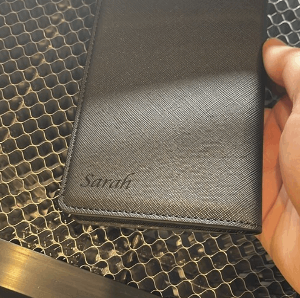 Black Passport Cover - Kuwait Souvenirs