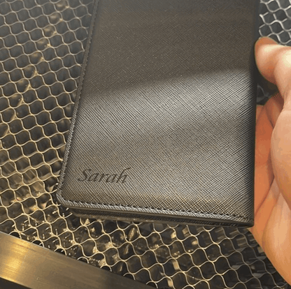 Black Passport Cover - Kuwait Souvenirs