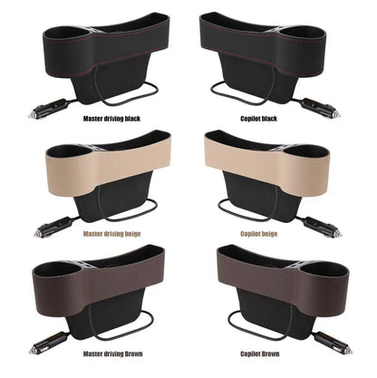 Car Seat Organizer with usb - Kuwait Souvenirs