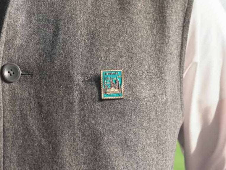 Kuwait Brooch Set - Kuwait Souvenirs