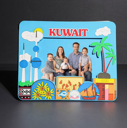 photo frame 2 in 1 - Kuwait Souvenirs